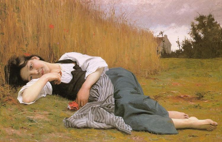 Adolphe William Bouguereau The Shell (mk26) china oil painting image